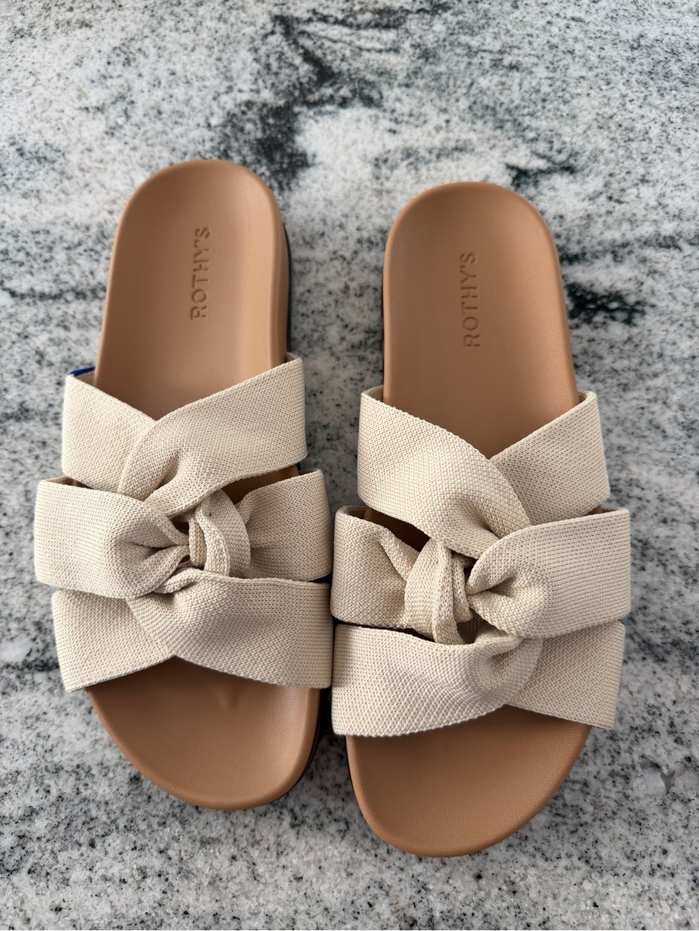 Rothy's The Twist Slide Sandals size 9.5 - Picture 4 of 6